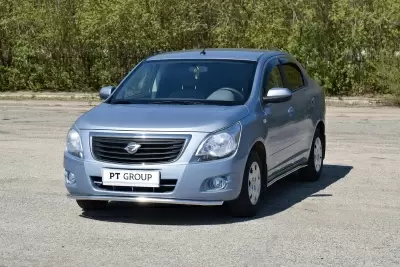 Защита переднего бампера одинарная Ø38 мм (НПС) Chevrolet COBALT с 2019 от Интернет-Магазина Autoboks.kz