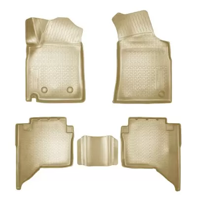 Коврики салонные для JAC T8 3D (2023) (бежевый)