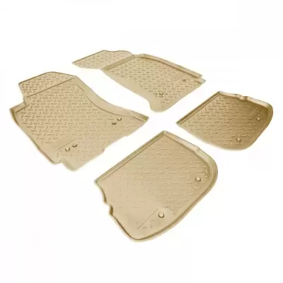Коврики салонные для Audi A3 (8V/8VA) 3D (2012) (бежевый)