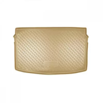 Коврики в багажное отделение для Volkswagen Polo VI (HB) (AW) (2017) (на верхнюю полку) (бежевый)