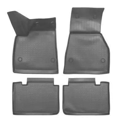 Коврики салонные для Tesla Model S (2012) (серый)