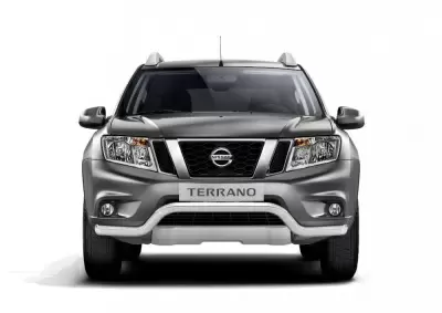 Защита переднего бампера "Волна" O63 мм (НПС - нерж.) на Nissan Terrano с 2014