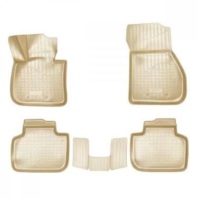 Коврики салонные для BMW i3 I (I01) 3D (2013) (бежевый)