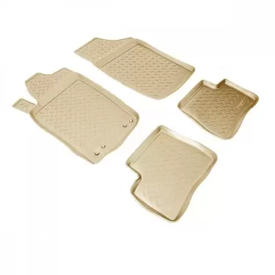 Коврики салонные для Peugeot 107 (2005) (бежевый)