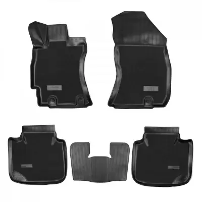 Коврики салонные комбинированные для Subaru Outback V 3D (2014)