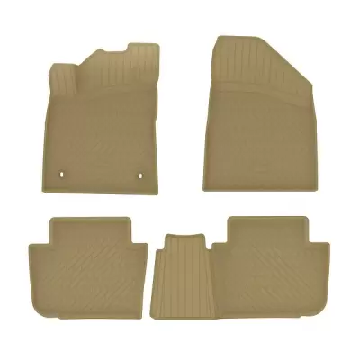 Коврики салонные для MG 4 EV Mulan (2022) (бежевый)