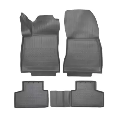 Коврики салонные для Mercedes-Benz GLB I (X247) 3D (2019) (серый)