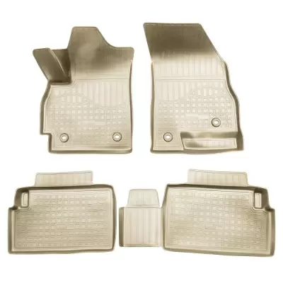Коврики салонные для KAIYI X3 PRO (2022) (бежевый)