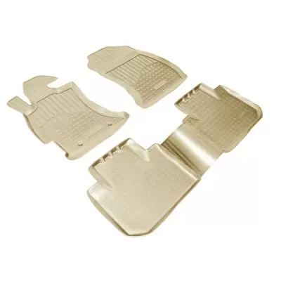 Коврики салонные для Subaru Forester (2013-2018) (бежевый)