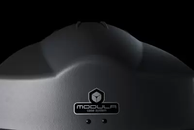 Автобокс Modula CIAO 430 серый матовый от интернет-магазина AUTOBOKS.kz. 