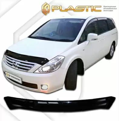 Мухобойка (дефлектор капота) для Nissan Presage 2003-2006 (арт. 2010010104726)