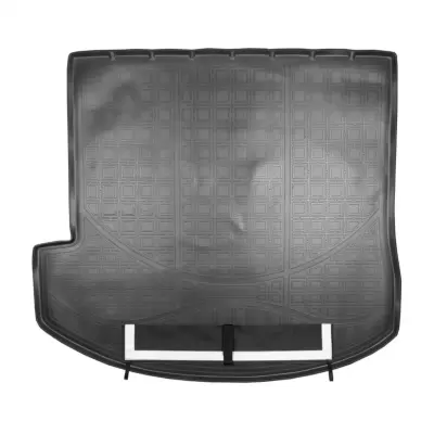 Коврики в багажное отделение с фартуком для Hyundai Grand Santa Fe (DM) (2013) (7 мест,большой)