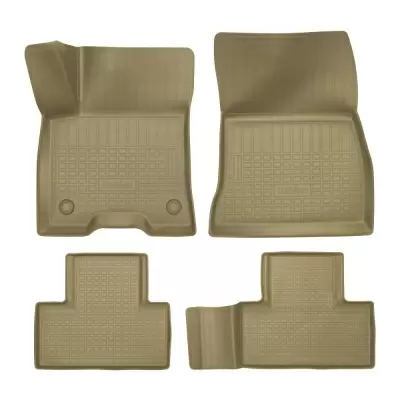 Коврики салонные для Mercedes-Benz EQB (2021) (бежевый)