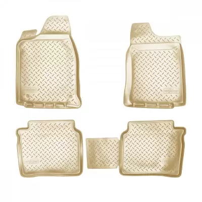 Коврики салонные для UAZ Patriot (2014) (зад)\ UAZ Pickup (2014) (зад) (бежевый)