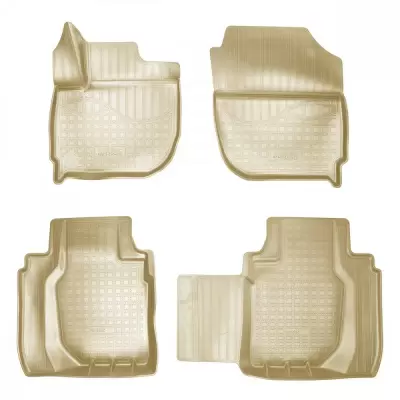 Коврики салонные для Honda HR-V II 3D (2015) (бежевый)