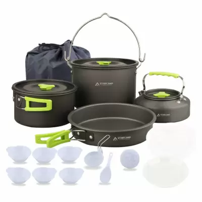 Набор посуды из алюминия STARCAMP HX-CK08