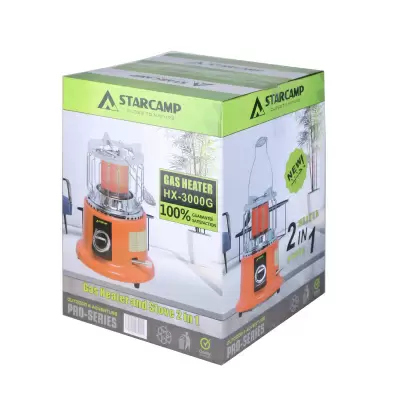 Газовый обогреватель STARCAMP HX-3000G от магазина AUTOBOKS.kz. 