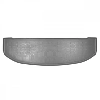 Коврики в багажное отделение для Kia Sorento IV (MQ4) (2020) (7 мест) (разложенный 3 ряд) (серый)