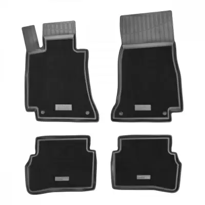 Коврики салонные комбинированные для Mercedes-Benz C (W205) (2014)