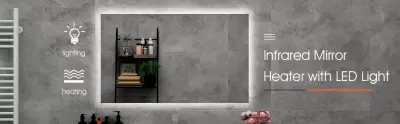 Инфракрасный обогреватель BKD-G0806-LH 450W с зеркалом