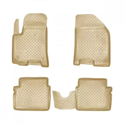 Коврики салонные для BYD F-3 (2005) (бежевый)