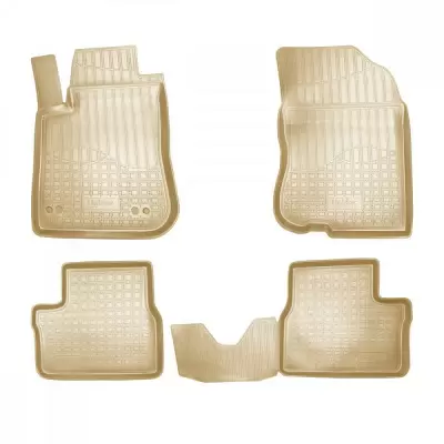 Коврики салонные для Peugeot 208 (2012) (бежевый)
