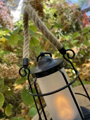 Фонарь Wild Land Hemp Rope черный