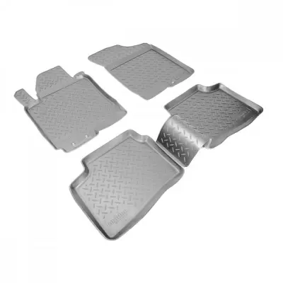 Коврики салонные для Kia Cee'd (ED) (2006-2010)\ Hyundai i30 (FD) (2007-2012) (серый)