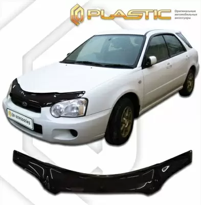 Мухобойка (дефлектор капота) для Subaru Impreza 2003-2006 (арт. 2010010102401)