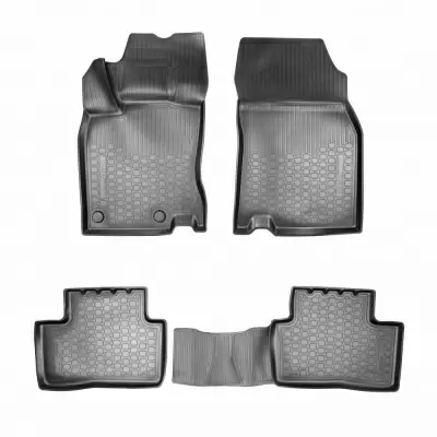 Коврики салонные для Renault Kadjar 3D (2015)