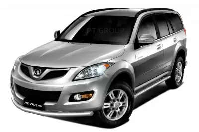 Защита порогов вогнутая O63мм (НПС) Great Wall HOVER H5 с 2011