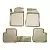 Коврики салонные для Fiat Bravo (2007) (бежевый) от интернет-магазина AUTOBOKS.kz. 