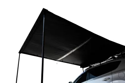 Автомобильная маркиза REAKTIV ITENT-300 черная с LED освещением от интернет-магазина AUTOBOKS.kz. 