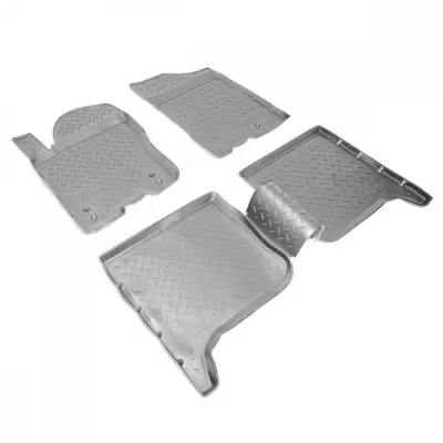 Коврики салонные для Infiniti Q50 (V37) 3D (2013) (серый)