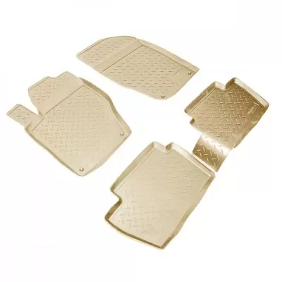 Коврики салонные для Peugeot 307 (2001-2008) (бежевый)