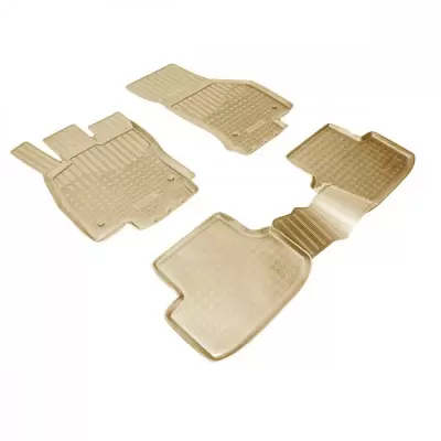 Коврики салонные для Seat Leon (1P1) (2005-2012) (бежевый)