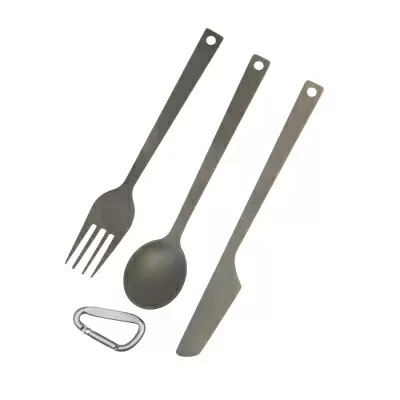 Вилка-ложка-нож из титана STARCAMP HX-TK15