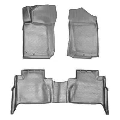 Коврики салонные для Dongfeng DF6 3D (2022)/RICH 6 3D (2018) (серый)