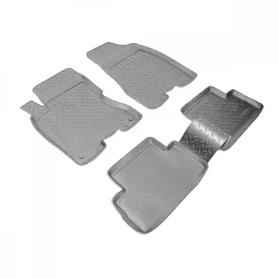 Коврики салонные для Nissan X-Trail (2001-2007) (серый)