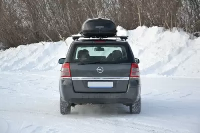 Автобокс на крышу Черный Turino Sport Аэродинамический от интернет-магазина AUTOBOKS.kz. 