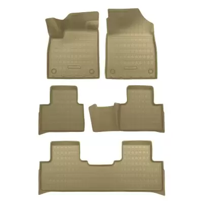Коврики салонные для Haval H3 2WD (2024) (бежевый)