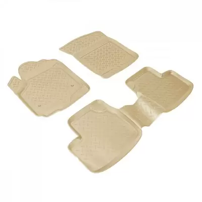 Коврики салонные для Suzuki Splash (2009) (бежевый)