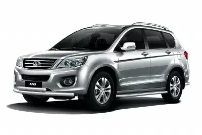 Защита порогов с алюминиевой площадкой O51мм (НПС) Great Wall HOVER H6 с 2013 от интернет-магазина AUTOBOKS.kz. 