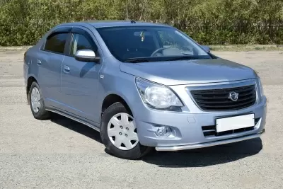 Защита переднего бампера одинарная Ø38 мм (НПС) Chevrolet COBALT с 2019 от Интернет-Магазина Autoboks.kz