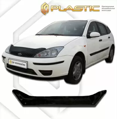 Мухобойка (дефлектор капота) для Ford Focus 1998-2004 (арт. 2010010100667)
