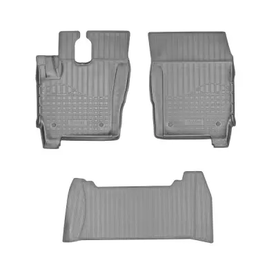 Коврики салонные для IVECO Eurocargo III 3D (2008-2013) (серый)