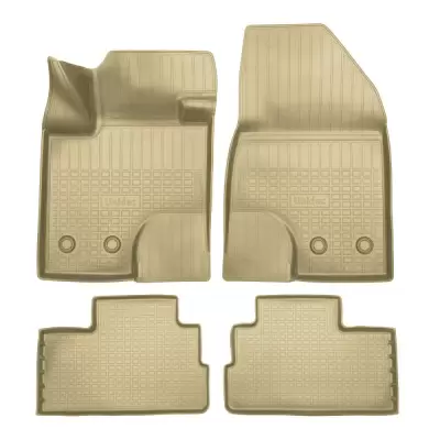 Коврики салонные для Haval H6 III 2WD 3D (2021) (бежевый)