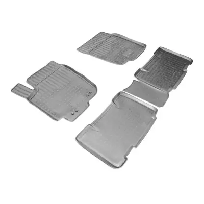 Коврики салонные для Toyota RAV4 (2013-2019) (серый)