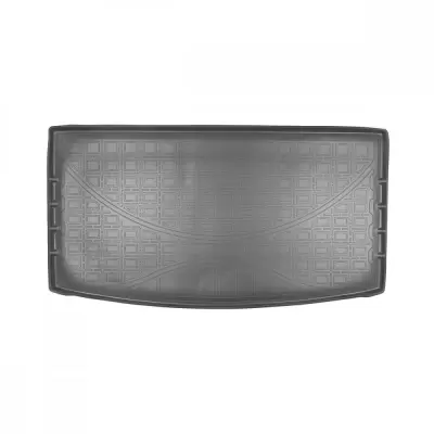 Коврики в багажное отделение для Volkswagen Teramont (2017) (разложенный 3 ряд) (серый)