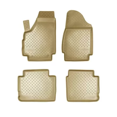 Коврики салонные для VAZ Niva 2121 (бежевый)